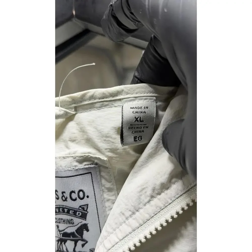 Levi’s Vintage‎ Nylon Windbreaker Jacket Hooded Colorblock XL